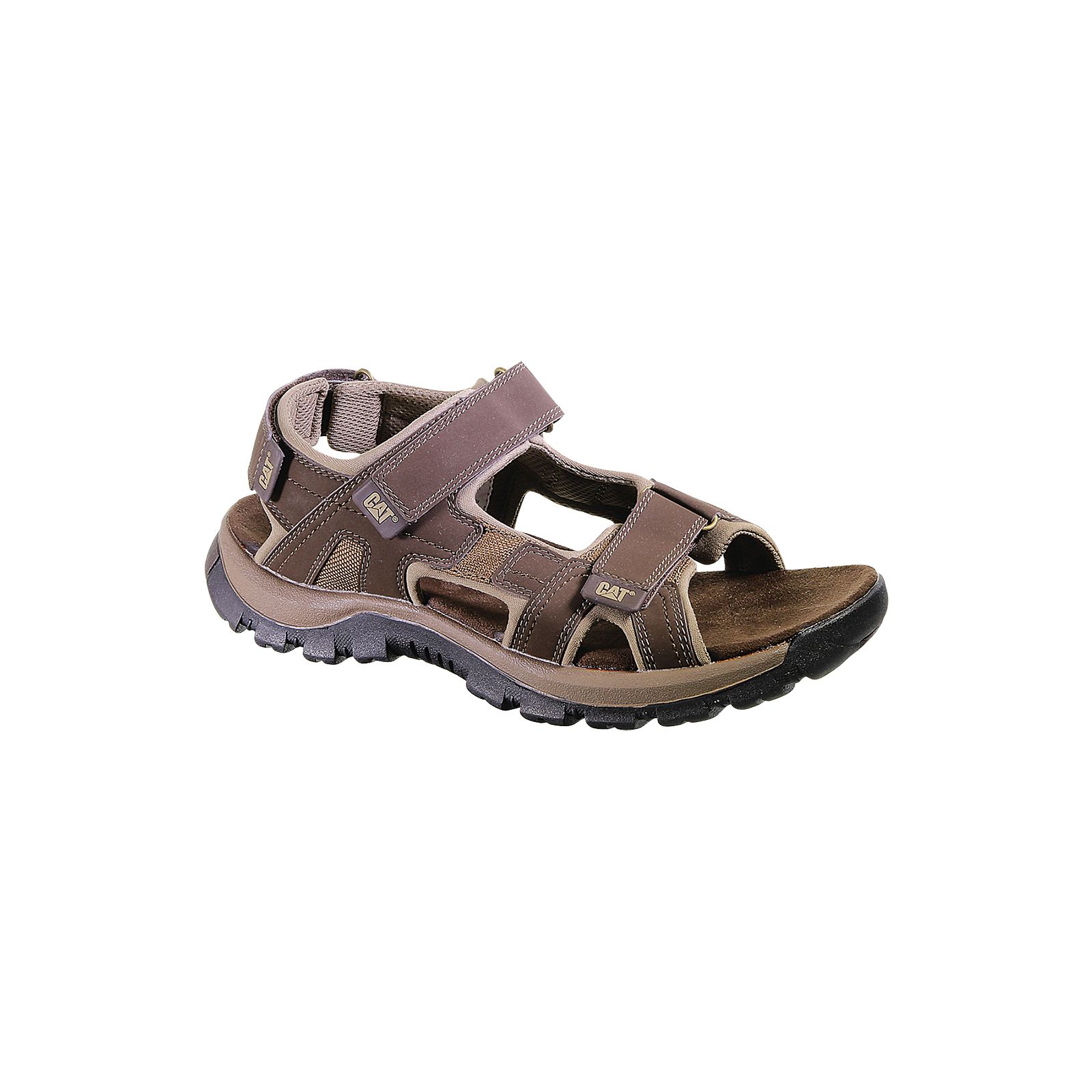 Caterpillar Giles Philippines - Mens Sandals - Dark Brown 34916SOHQ